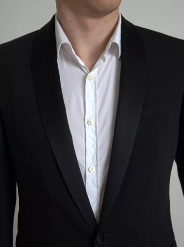 Wool Single Breasted MARTINI Men's Blazerclothing - Dolce & Gabbana - Modalova