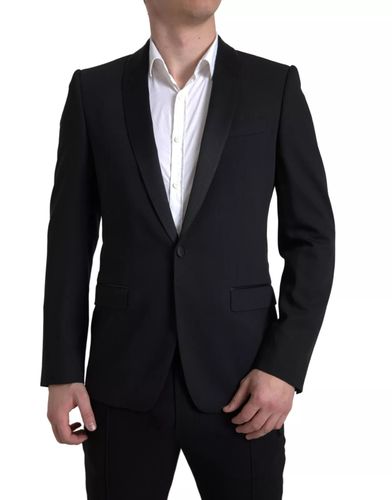 Wool Single Breasted MARTINI Men's Blazerclothing - Dolce & Gabbana - Modalova