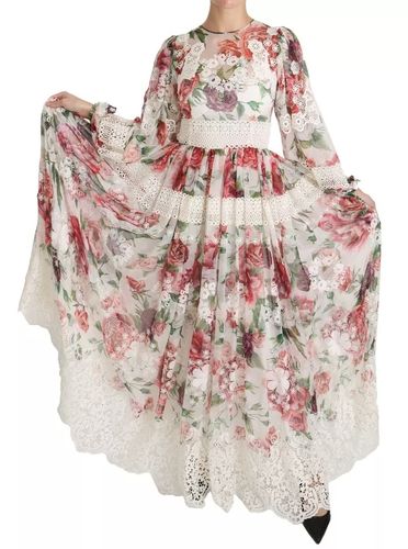 Floral Maxi Sheath Women's Dress (Pre-Owned) - Dolce & Gabbana - Modalova