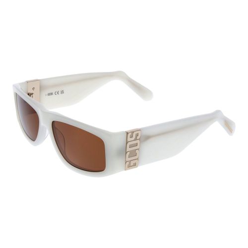 GCDS White Acetate Sunglasses - GCDS - Modalova