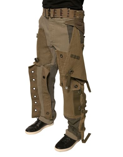 Reconstructed Flight Cargo Men's Pants - Dolce & Gabbana - Modalova