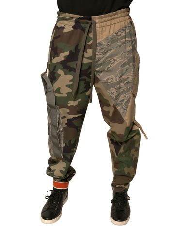 Camouflage Jogger SweatMen's Men's Pants (Pre-Owned) - Dolce & Gabbana - Modalova