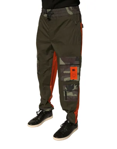Camouflage Jogger Cargo Men's Pants - Dolce & Gabbana - Modalova