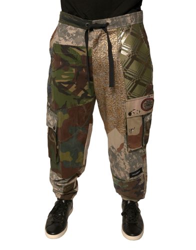 Patchwork Men Jogger Men's Pants (Pre-Owned) - Dolce & Gabbana - Modalova