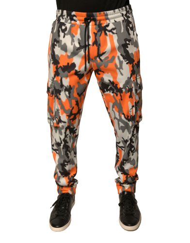 Camouflage Cargo Jogger Men's Pants - Dolce & Gabbana - Modalova