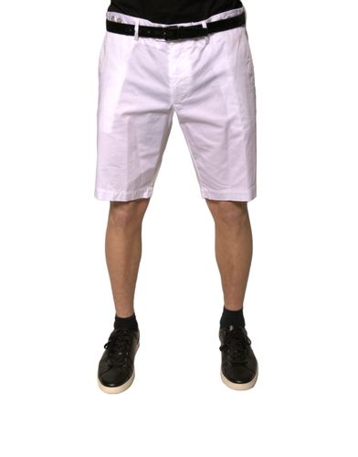 Chinos Cotton Stretch Casual Men's Shorts - Dolce & Gabbana - Modalova