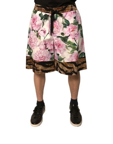 Floral Cotton Men Bermuda Men's Shorts (Pre-Owned) - Dolce & Gabbana - Modalova