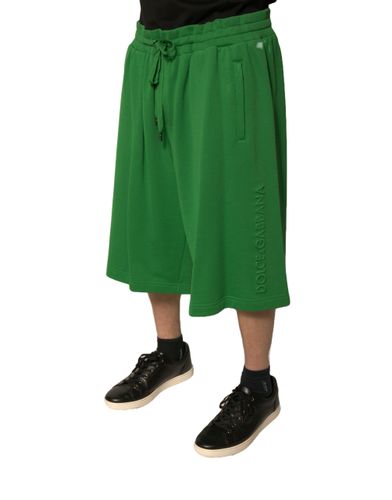 Cotton Blend Men Bermuda Men's Shorts - Dolce & Gabbana - Modalova