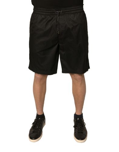 Polyester Jersey Mid Waist Men's Shorts - Dolce & Gabbana - Modalova