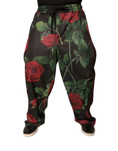 Floral Polyester Jogger SweatMen's Men's Pants - Dolce & Gabbana - Modalova