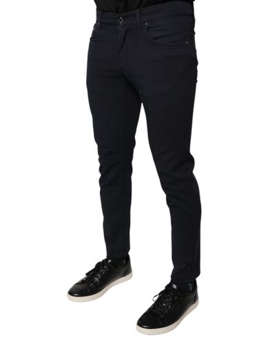 Logo Cotton Stretch Skinny Denim Men's Jeans (Pre-Owned) - Dolce & Gabbana - Modalova