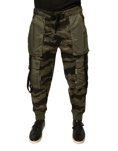 Cotton Jogger Cargo Men's Pants - Dolce & Gabbana - Modalova