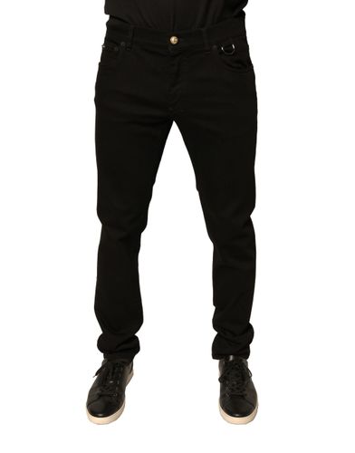 Logo Cotton Stretch Skinny Denim Men's Jeans (Pre-Owned) - Dolce & Gabbana - Modalova
