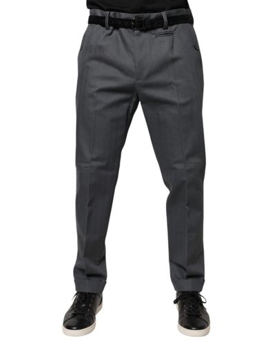 Tapered Formal Dress Men's Pants - Dolce & Gabbana - Modalova