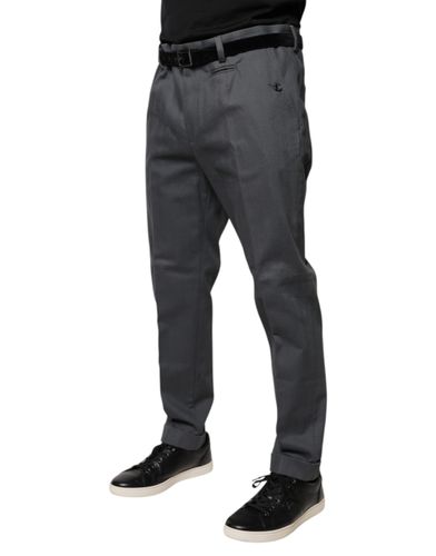 Tapered Formal Dress Men's Pants - Dolce & Gabbana - Modalova