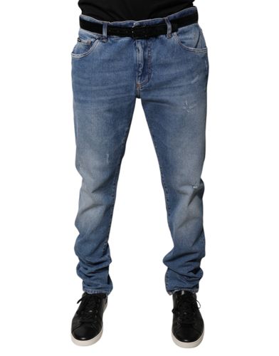 Cotton Men Skinny Denim Men's Jeans - Dolce & Gabbana - Modalova