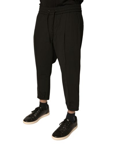Wool Jogger Jogging Men's Pants - Dolce & Gabbana - Modalova