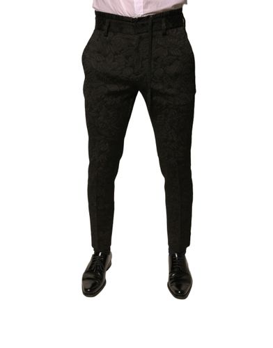 Brocade Polyester Skinny Men Dress Men's Pants - Dolce & Gabbana - Modalova