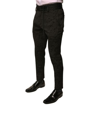 Brocade Polyester Skinny Men Dress Men's Pants - Dolce & Gabbana - Modalova