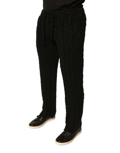 Wool Knitted Skinny Men's Pants - Dolce & Gabbana - Modalova