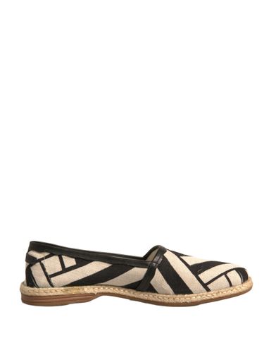 Black White Stripes Slip On Espadrille Men's Shoes (Pre-Owned) - Dolce & Gabbana - Modalova
