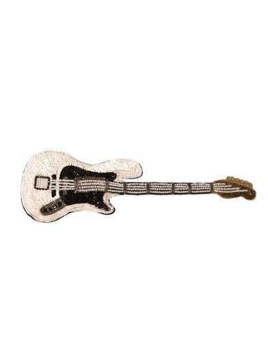 Brass Beaded Guitar Pin Women's Brooch (Pre-Owned) - Dolce & Gabbana - Modalova