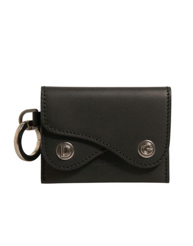 Leather Card Case Keychain Key Women's Holder (Pre-Owned) - Dolce & Gabbana - Modalova