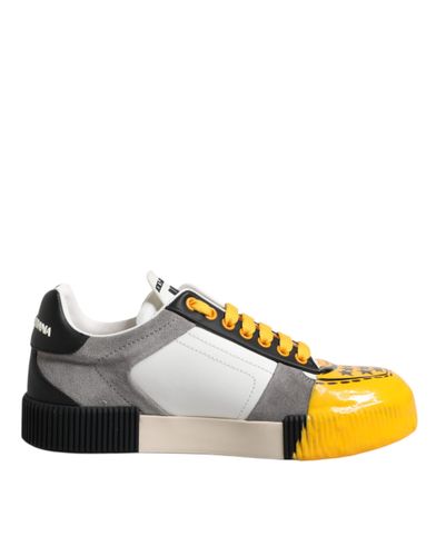 Leather DNA Low Top Sneakers Men's Shoes - Dolce & Gabbana - Modalova