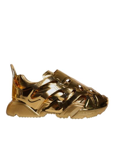 Daymaster Leather Low Top Sneakers Men's Shoes (Pre-Owned) - Dolce & Gabbana - Modalova