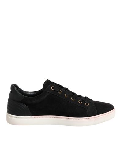 Logo Suede Leather Men Sneakers Men's Shoes (Pre-Owned) - Dolce & Gabbana - Modalova