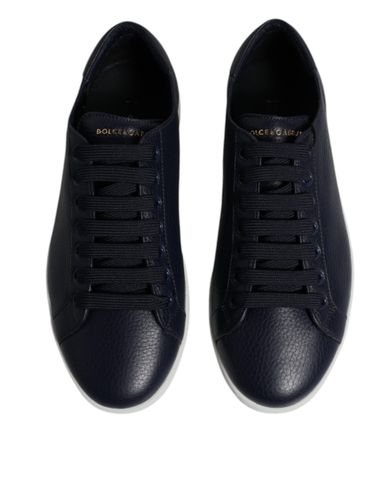 Blue Low Top Men Saint Tropez Sneakers Men's Shoes - Dolce & Gabbana - Modalova