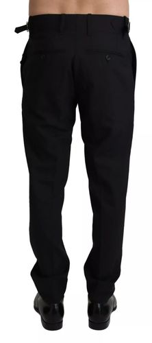 Wool Stretch Dress Trouser Men's Pants - Dolce & Gabbana - Modalova