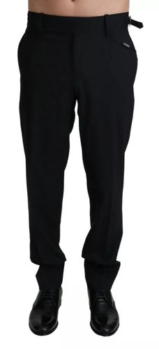 Wool Stretch Dress Trouser Men's Pants - Dolce & Gabbana - Modalova
