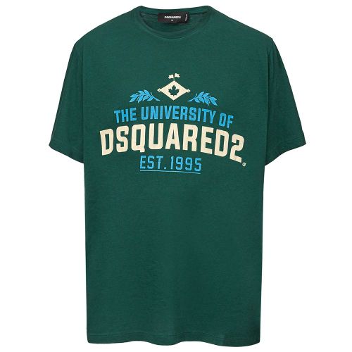 Cotton Men's T-Shirt - Dsquared² - Modalova