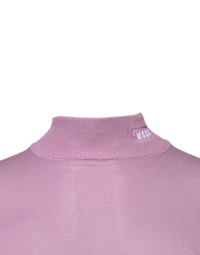 Wool Knit Turtle Neck Long Sleeve Pullover Men's Sweater (Pre-Owned) - MSGM - Modalova