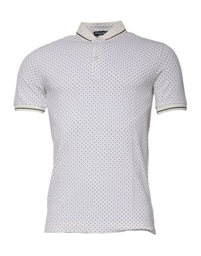 Polka Dot Cotton Collared Polo Men's T-shirt - Dolce & Gabbana - Modalova