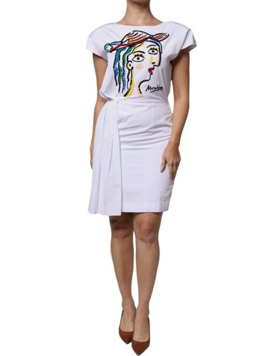 Printed Viscose Sheath Mini Women's Dress (Pre-Owned) - Moschino Couture - Modalova