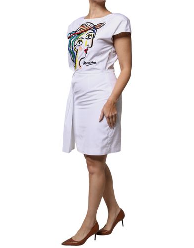 Printed Viscose Sheath Mini Women's Dress (Pre-Owned) - Moschino Couture - Modalova