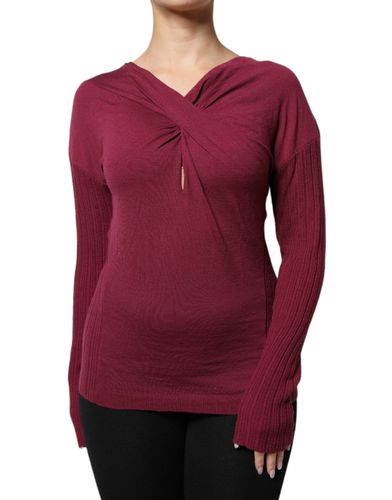 Jumper Keyhole Knit Pullover Women's Sweater - Roberto Cavalli - Modalova