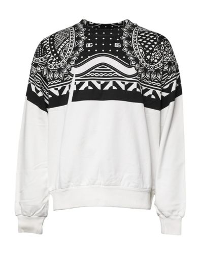 Printed Cotton Sweatshirt Men's Sweater (Pre-Owned) - Dolce & Gabbana - Modalova
