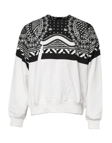 Print Cotton Sweatshirt Men's Sweater (Pre-Owned) - Dolce & Gabbana - Modalova
