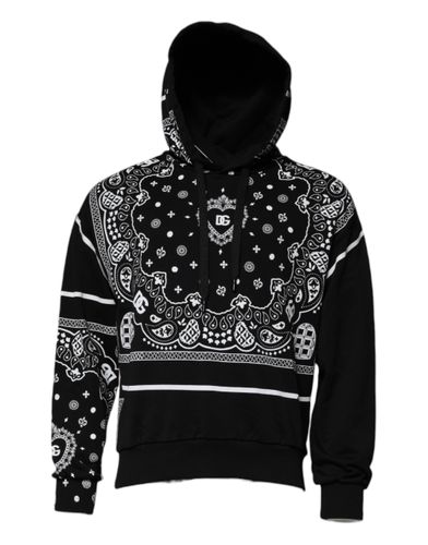 Bandana Hooded Men Sweatshirt Men's Sweater (Pre-Owned) - Dolce & Gabbana - Modalova