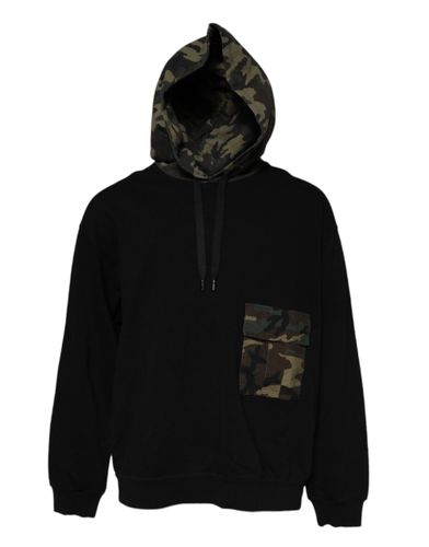 Camouflage Hooded Sweatshirt Men's Sweater - Dolce & Gabbana - Modalova