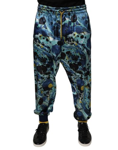 Marble Print Jogger Men SweatMen's Men's Pants - Dolce & Gabbana - Modalova