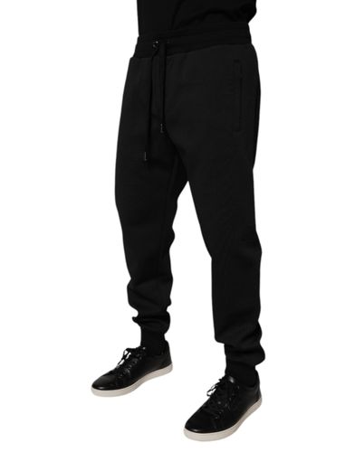 Polyester Men Jogger SweatMen's Men's Pants - Dolce & Gabbana - Modalova