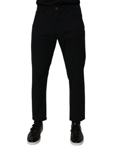 Dark Cotton Stretch Loose Men Denim Men's Jeans (Pre-Owned) - Dolce & Gabbana - Modalova