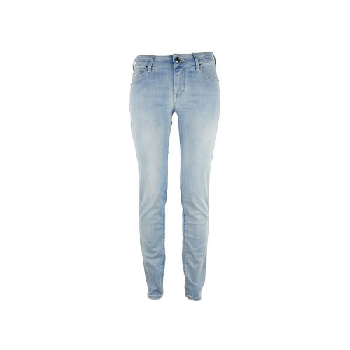 Cotton Straight-Leg Women's Jeans - Jacob Cohen - Modalova