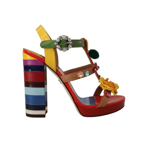 Cotton Platform Women's Sandals - Dolce & Gabbana - Modalova