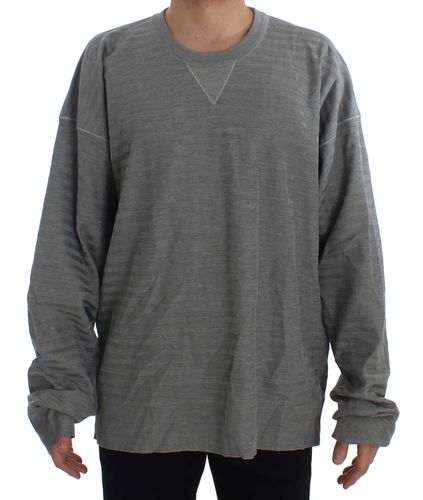Crewneck Pullover Silk Men's Sweater - Dolce & Gabbana - Modalova