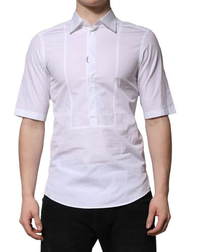 Cotton Short Sleeves Men Formal Men's Shirt (Pre-Owned) - Dolce & Gabbana - Modalova